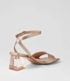 Rolo Champagne Leather Sandals