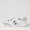 Rom 71 Weiss Silber Leather Sneakers