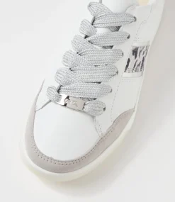Rom 71 Weiss Silber Leather Sneakers