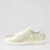 Roma 1 Platinum White Leather Sneakers