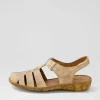 Rosalie 48 Creme Leather Flat Shoes