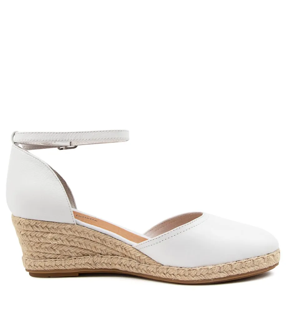 Rylen Dj White Natural Rope Leather