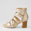 Sadals Champagne Leather Sandals