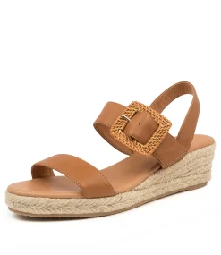 Samiya Dk Tan Leather