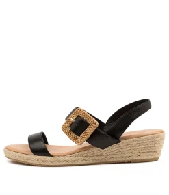 Samiya Lrg Black Leather