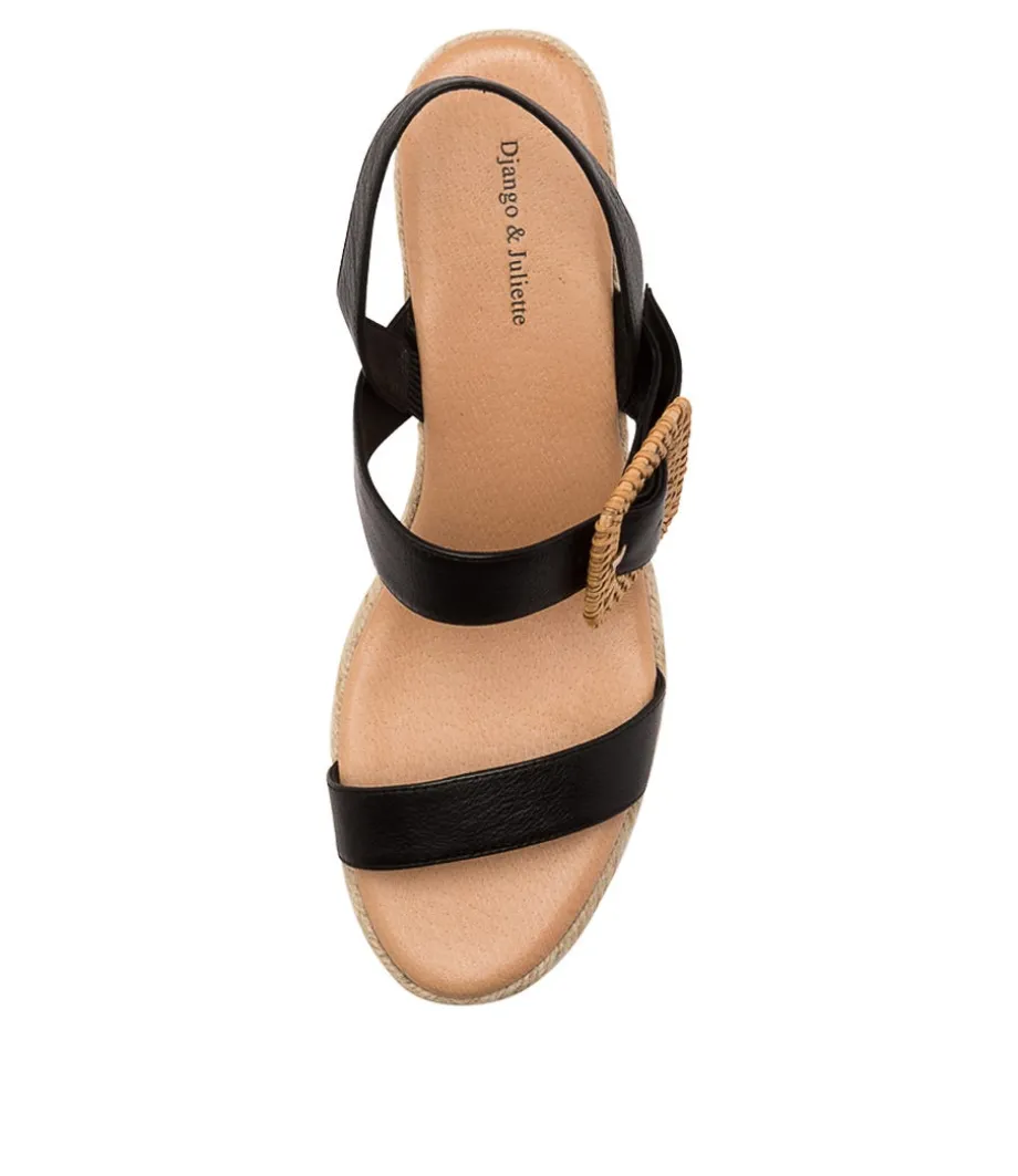 Samiya Lrg Black Leather