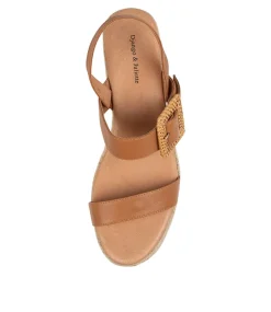 Samiya Lrg Dk Tan Leather