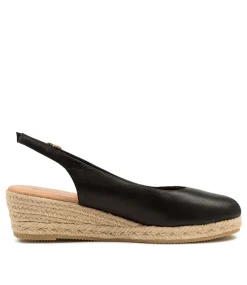 Saniarly Lrg Blk Leather