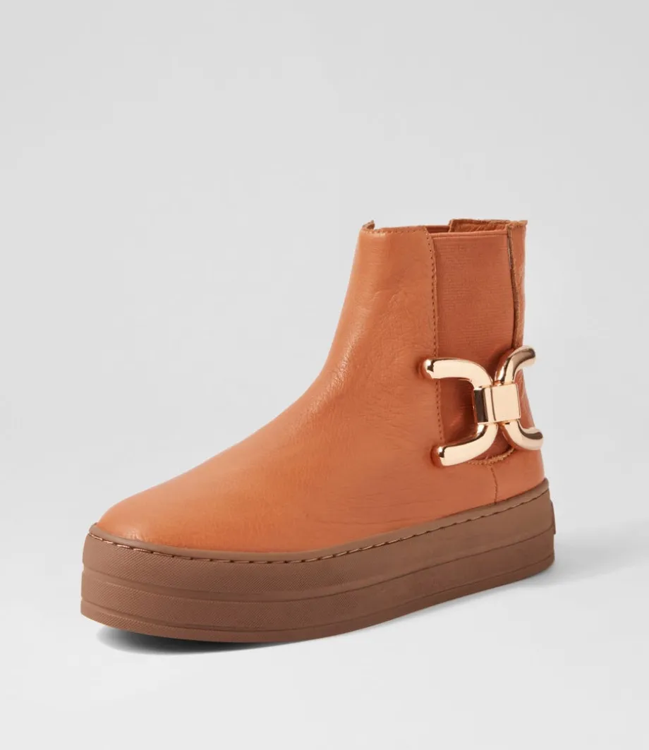 Scotial Scotch Leather Chelsea Boots