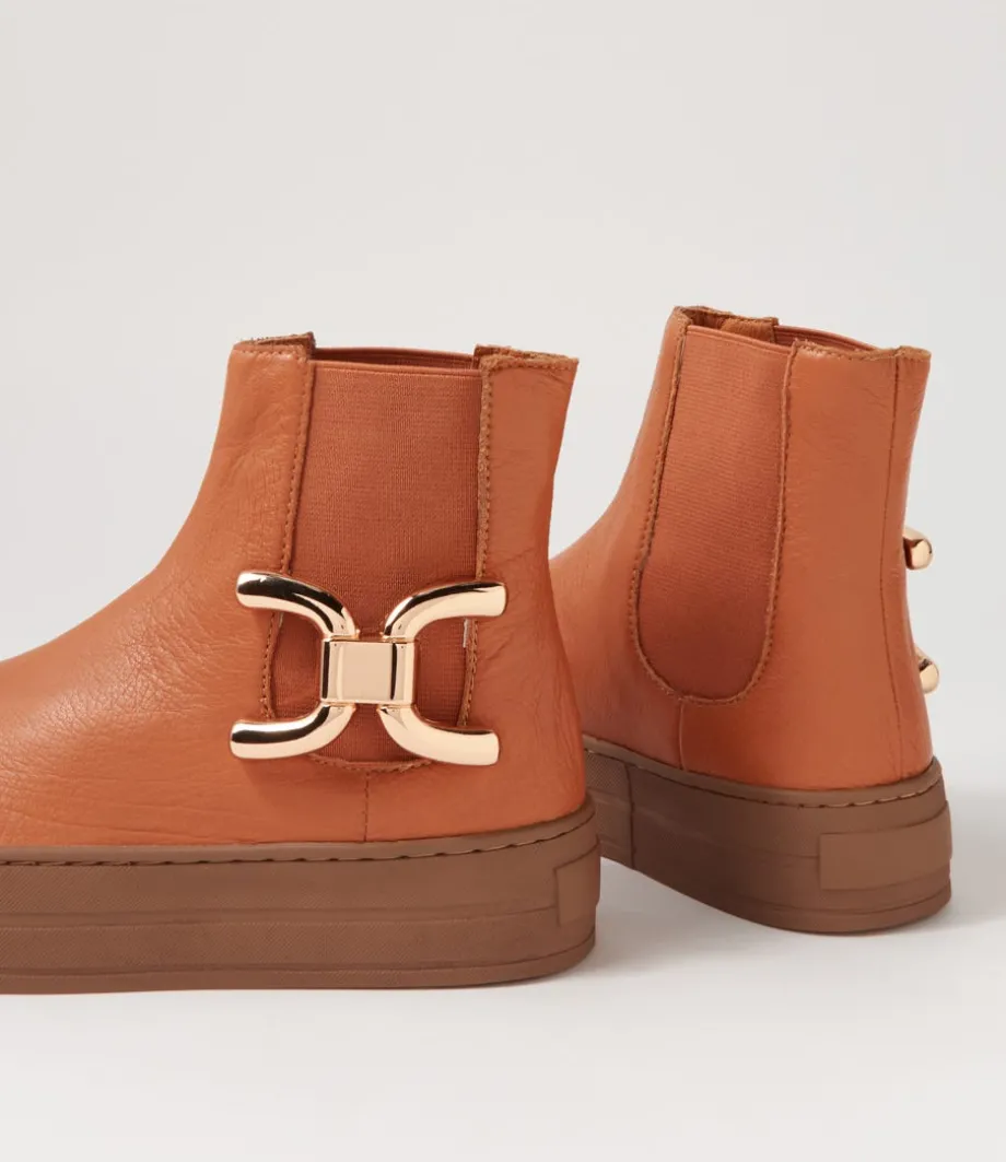 Scotial Scotch Leather Chelsea Boots