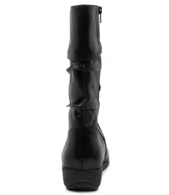 Seattle Xf Black Leather Calf Boots