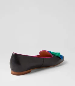 Sebras Black Multi Loafers