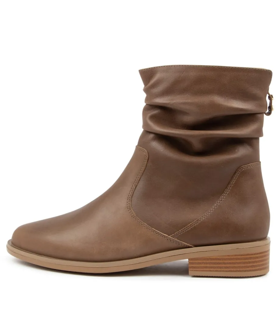 Selma Xf Taupe Leather