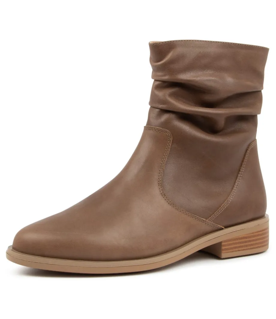 Selma Xf Taupe Leather