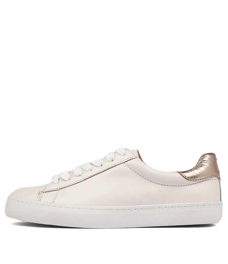 Session White Rose Gold Leather