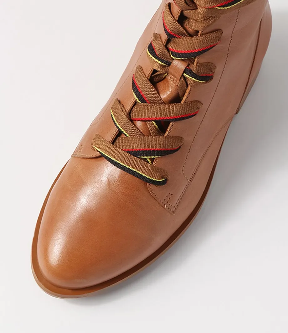 Sherril Xf Tan Leather Ankle Boots