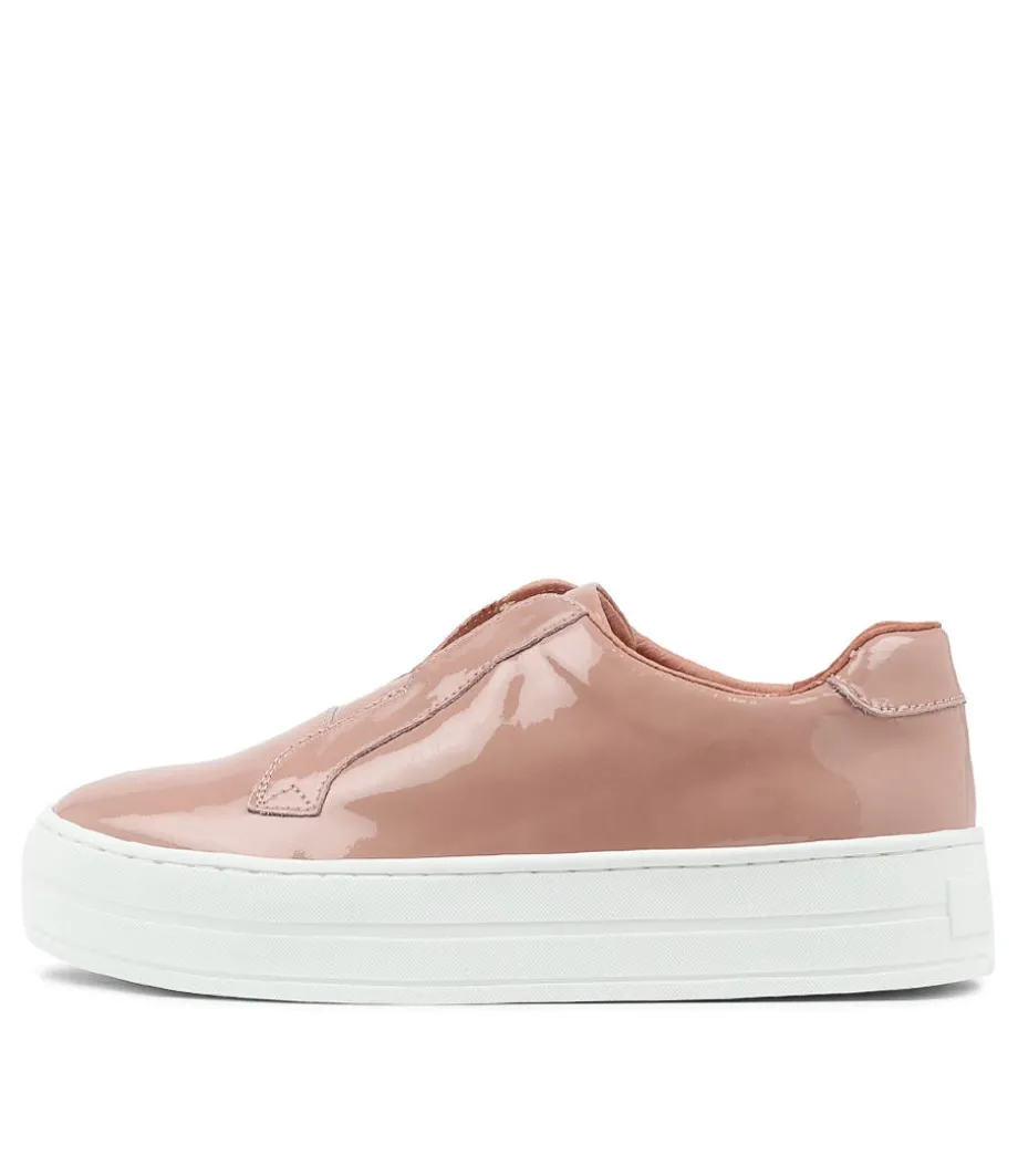 Shia Mushroom Patent Leather Sneakers Ws
