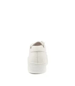 Shia White Leather