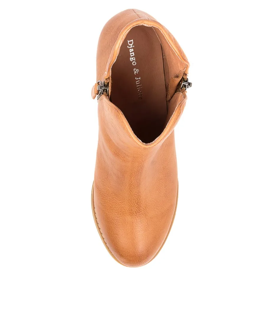 Shiannely Dk Tan Leather