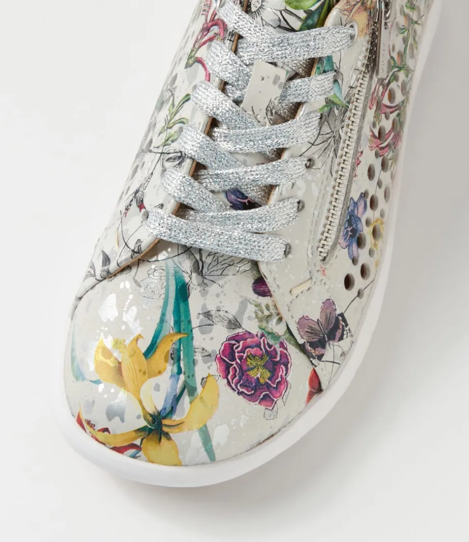 Shovo Xf White Fields Leather Sneakers