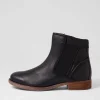 Sienna 35 Black Leather Chelsea Boots