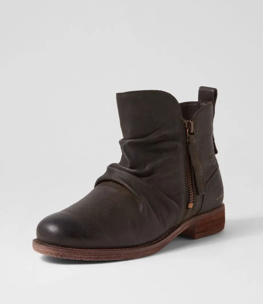 Sienna 38 Bosco Leather Ankle Boots
