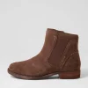 Sienna 35 Taupe Leather Chelsea Boots