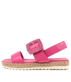 Silas Fuchsia-Leather