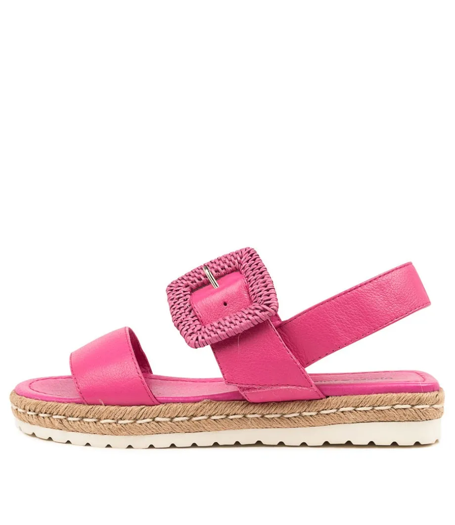 Silas Fuchsia-Leather