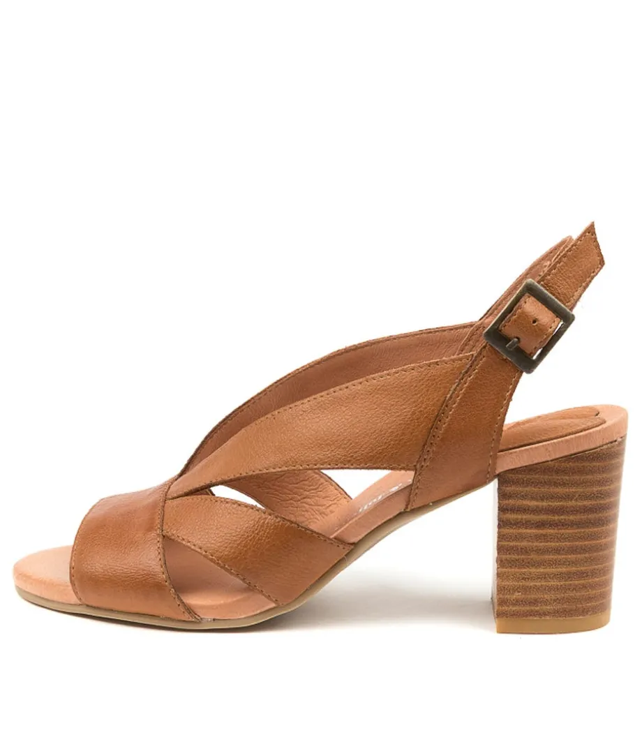 Simmie New Tan Leather