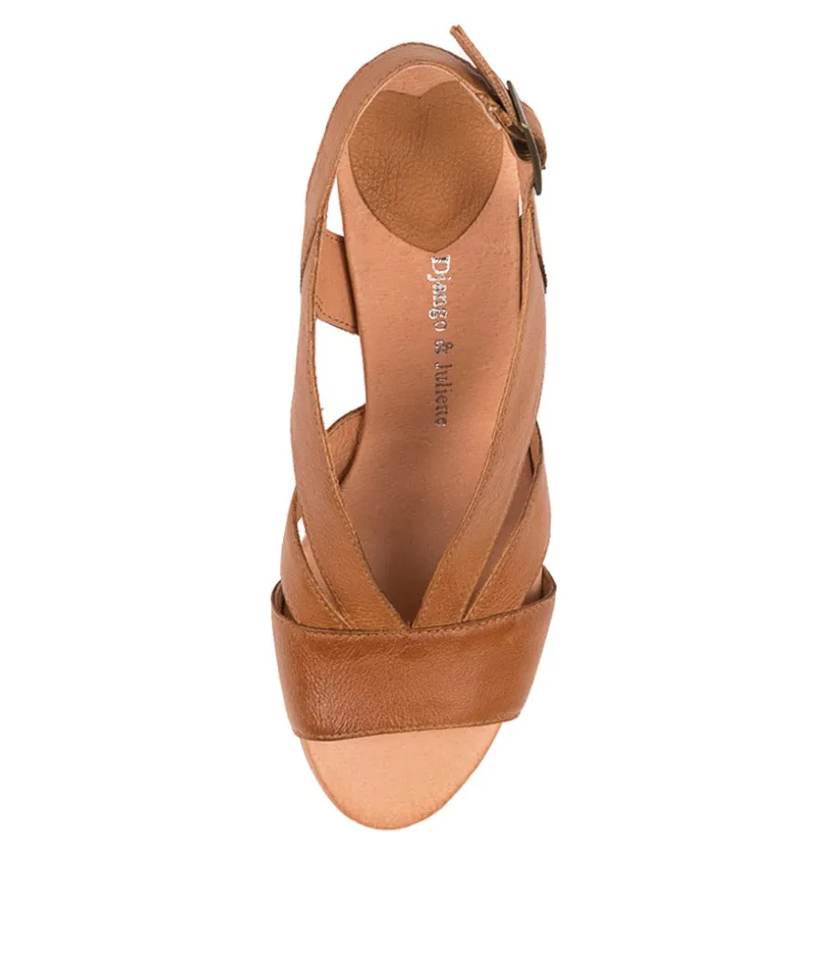 Simmie New Tan Leather