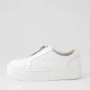 Sippu White Leather Sneakers