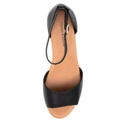 Skip Lrg Black Leather