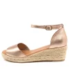 Skip Rose Gold Leather
