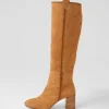 Skyla Desert Suede Knee High Boots