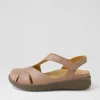 Sofzie Xf Taupe Leather Flat Shoes