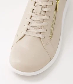 Solar Xf Almond Leather Sneakers