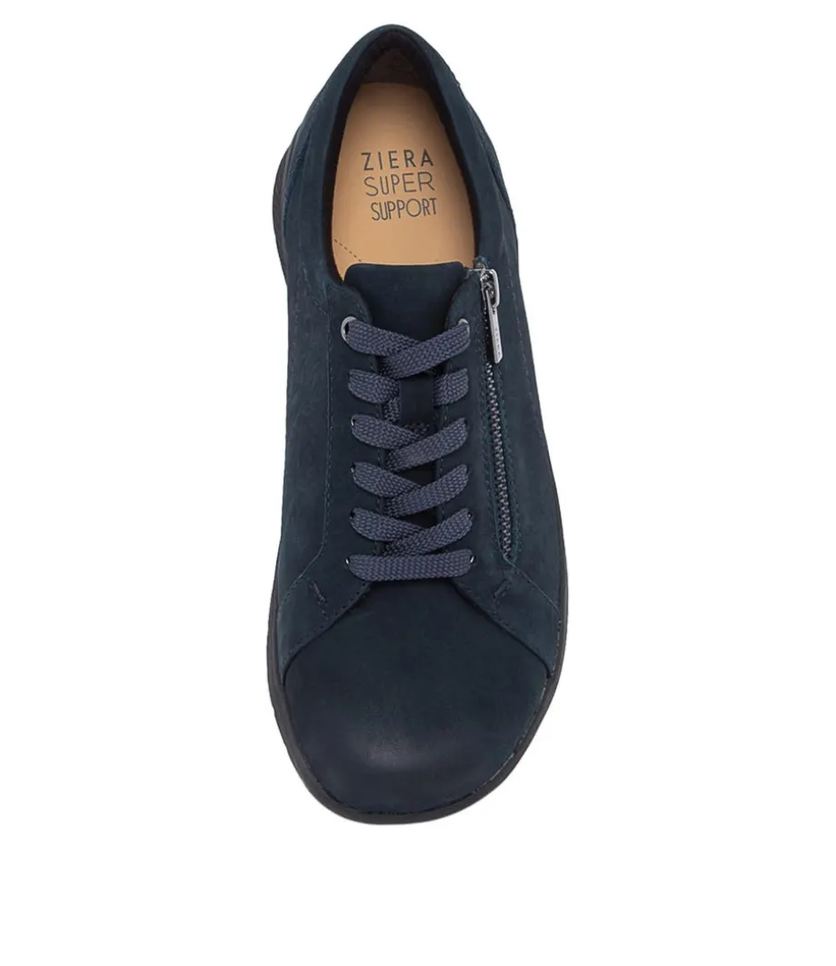 Solar Xf Navy Leather Sneakers Bs