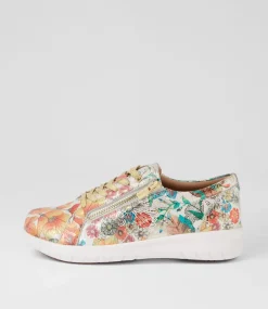 Solar Xf Spring Garden Leather Sneakers