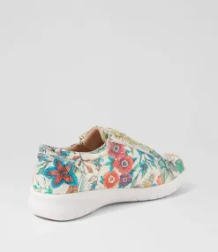 Solar Xf Spring Garden Leather Sneakers