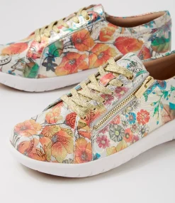 Solar Xf Spring Garden Leather Sneakers