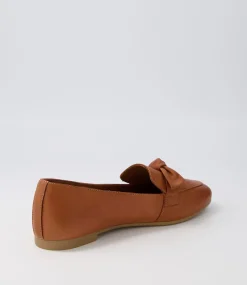 Starna Tan Leather Loafers