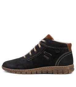 Steffi 53 Ocean Kombi Leather Ankle Boots