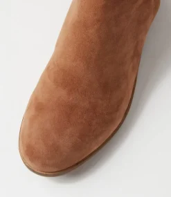 Strath Light Choc Suede Knee High Boots