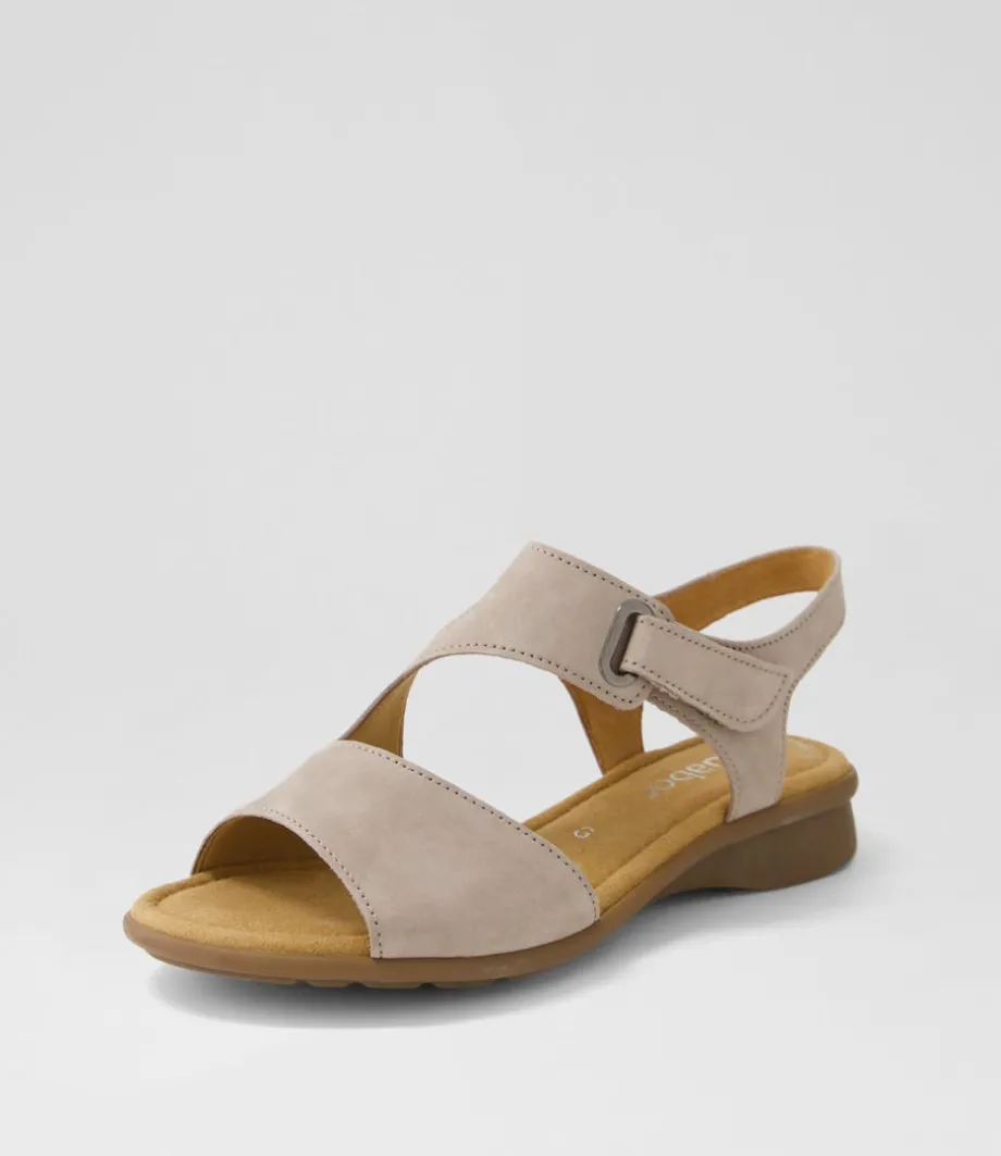 Suraya Leinen Nubuck Sandals