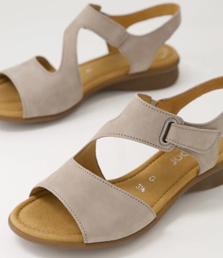 Suraya Leinen Nubuck Sandals