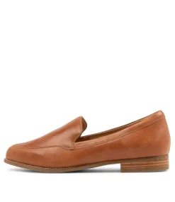 Taded Xf Tan Leather Loafers