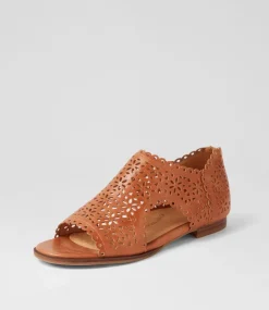 Talexys W Tan Leather Sandals