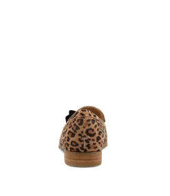 Talise Xf Leopard Black Suede Loafers