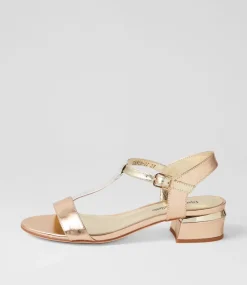 Taner Metallic Multi Sandals